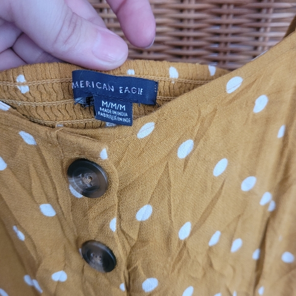 American Eagle Yellow Romper - Picture 5 of 5